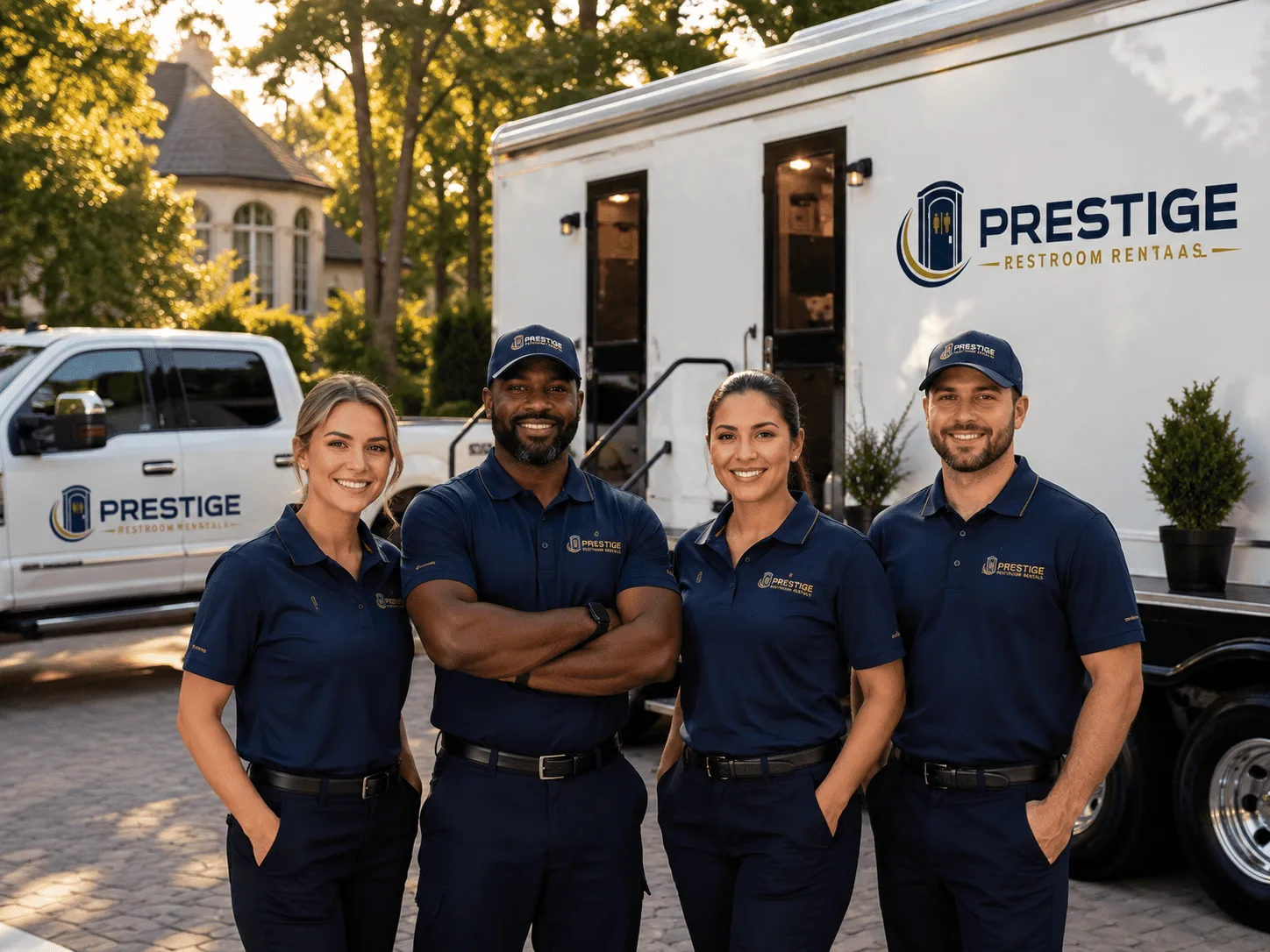 Trusted Luxury Portable Restrooms company in Donald, OR